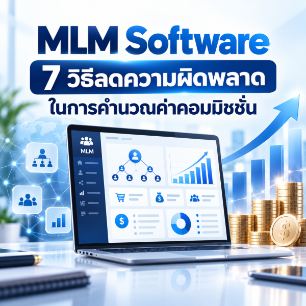 MLM Software 7 วิธีลดความผิดพลาดในการคำนวณค่าคอมมิชชั่น